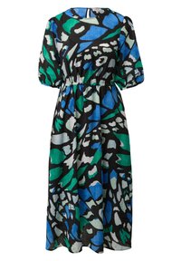 s.Oliver MIT ALLOVER MUSTER - Sukienka letnia