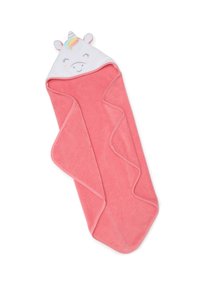 OVS - Bath towel - pink white Thumbnail Image 1