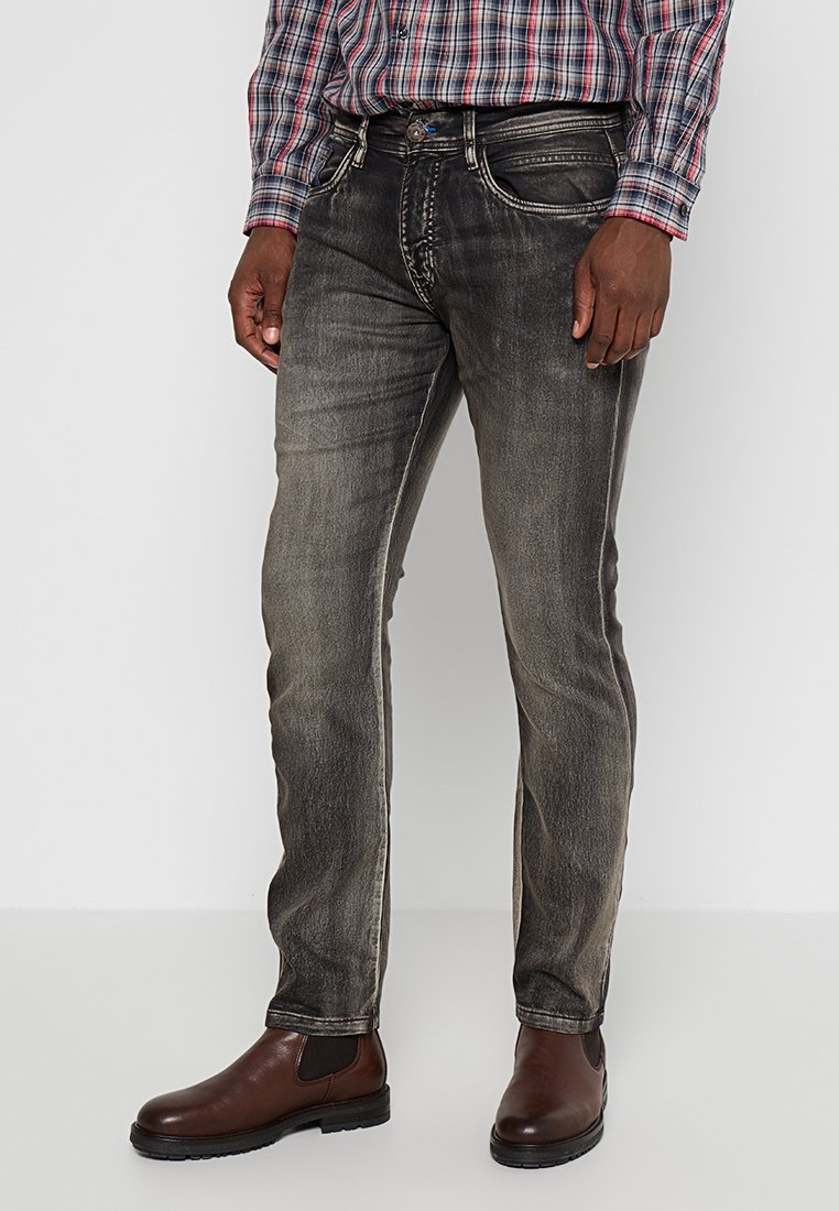 INDICODE JEANS Straight leg jeans grijs INDICODE JEANS Straight leg jeans grijs