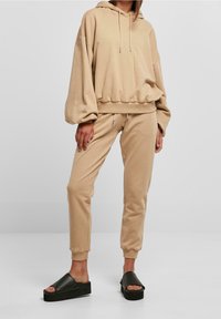 Urban Classics Felpa con cappuccio - beige