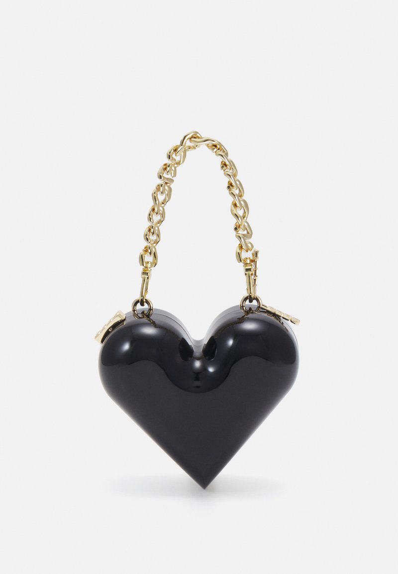 GCDS HEART BAG - Torbica - nero