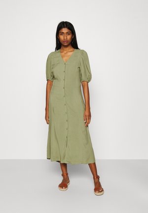 JOELLA MIDI DRESS - Vestido informal - oil green