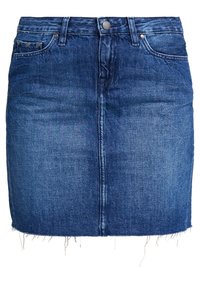 Tommy Hilfiger Áčková sukně - blue denim