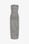 ZAUMA LONG DRESS - Maksimekko - vintage grey wash