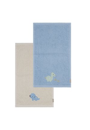 Sterntaler 2ER-PACK KINDERHANDTUCH REXI - Other accessories - dunkelblau meliert