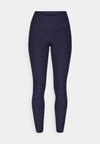 COZY HIGH WAISTED LEGGING - Tamprės - deep navy heather