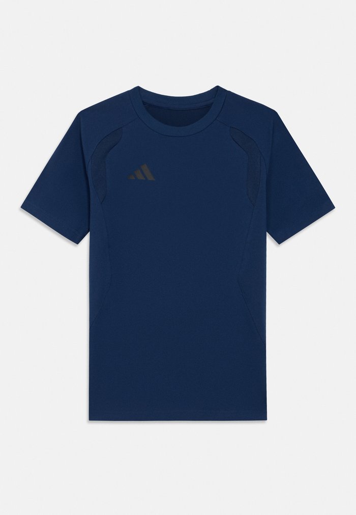 adidas TIRO TRAVEL TEE UNISEX - Basic T-shirt - team navy blue/black