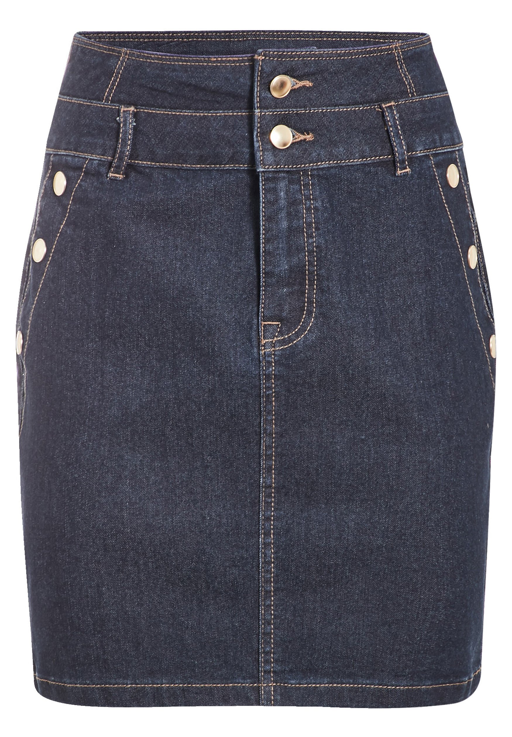 cache cache jupe jean