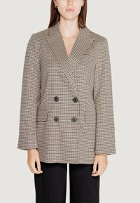 ONLY LETTIE CHECK - Blazer - beige