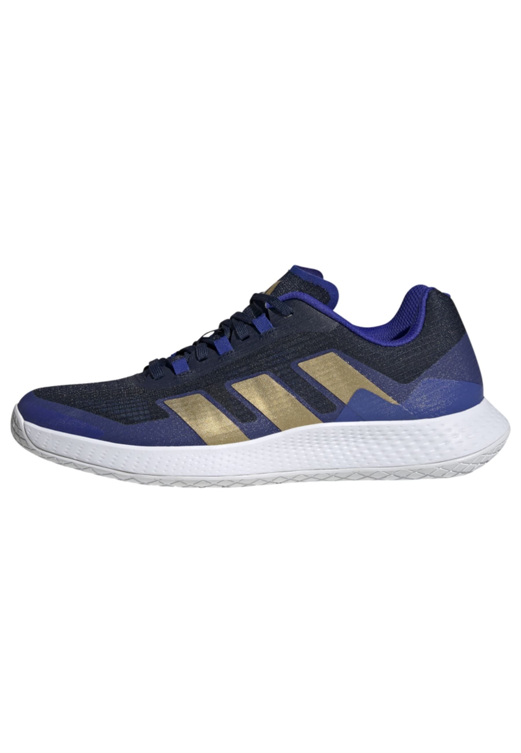Adidas blue and gold shoes Clearance
