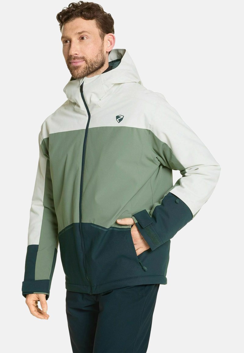 Ziener - TIMBARRA JUNGLE - Chaqueta de snowboard - dark green, Ampliar