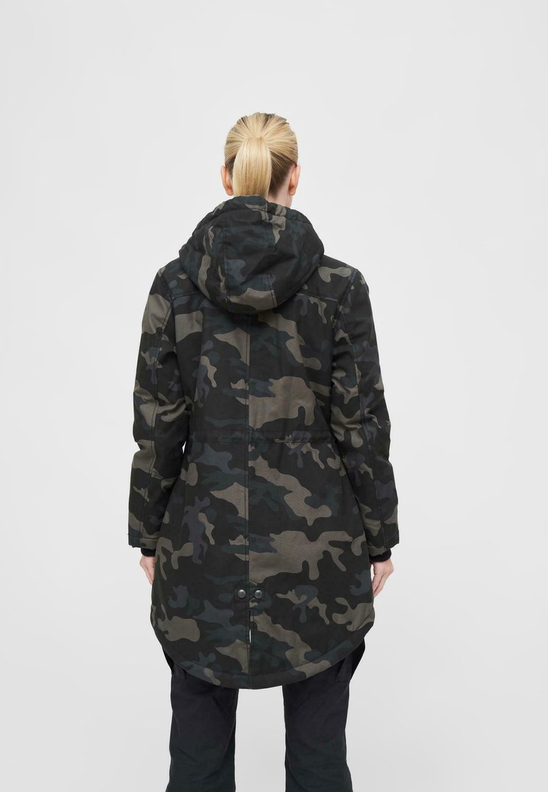 Damen Parkas | Brandit MARSH LAKE Parka darkcamo/grau - EM74850 Damen Parkas | Brandit MARSH LAKE Parka darkcamo/grau - EM74850