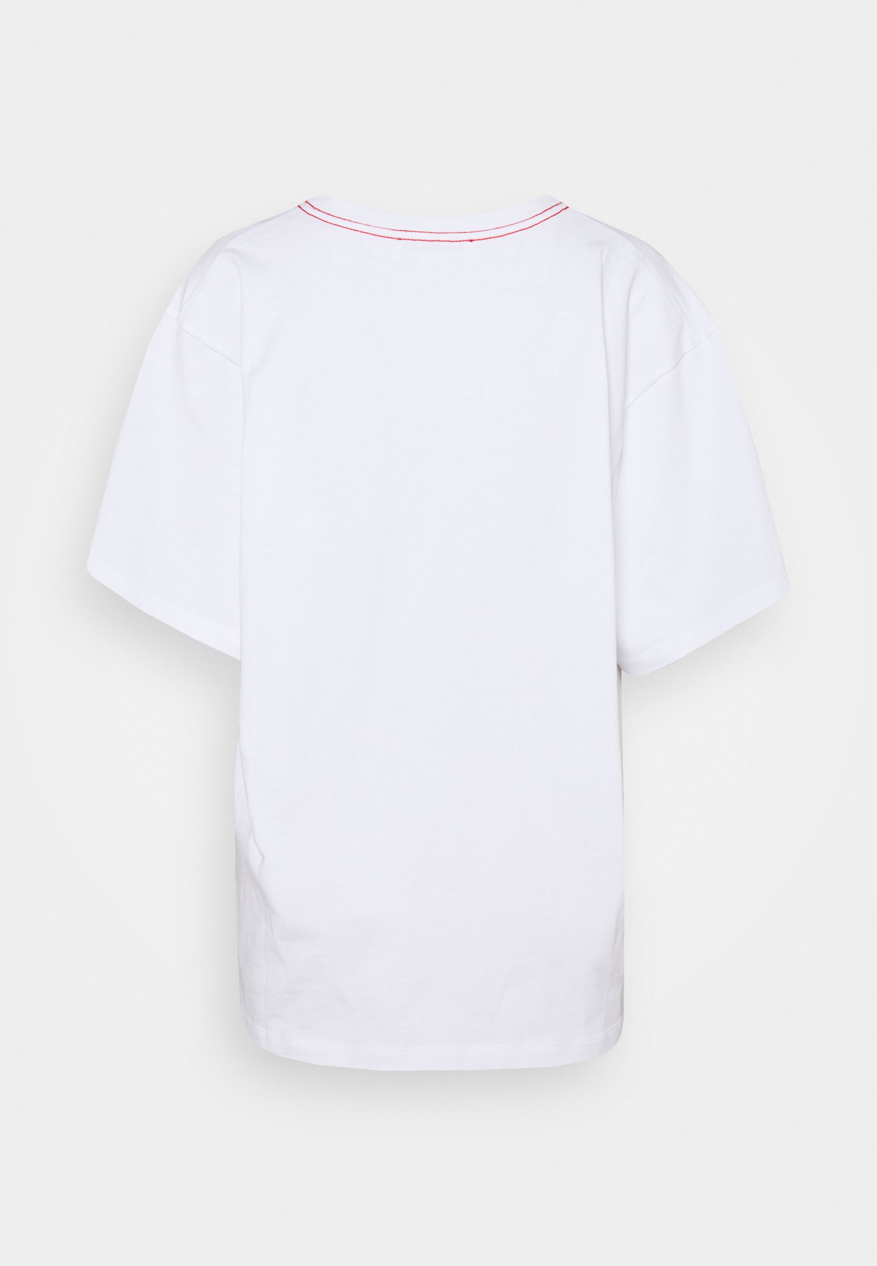 V NECK OVERSIZED TEE 
