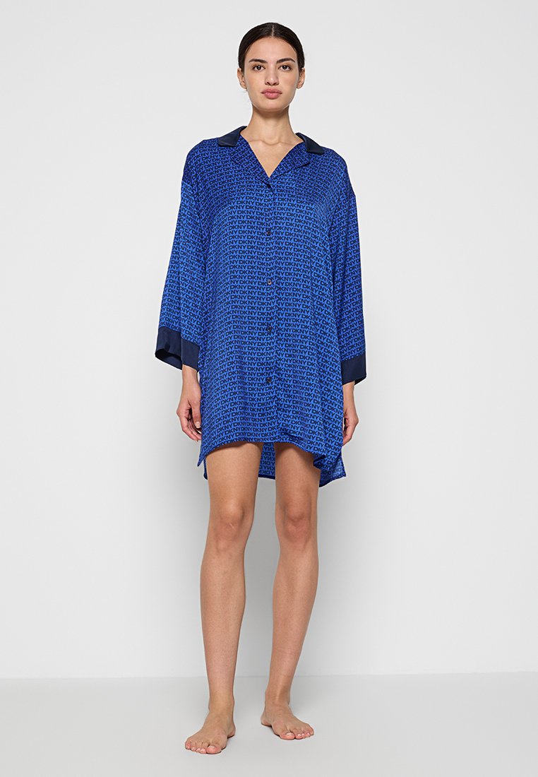 DKNY Loungewear Nachtjapon blauw