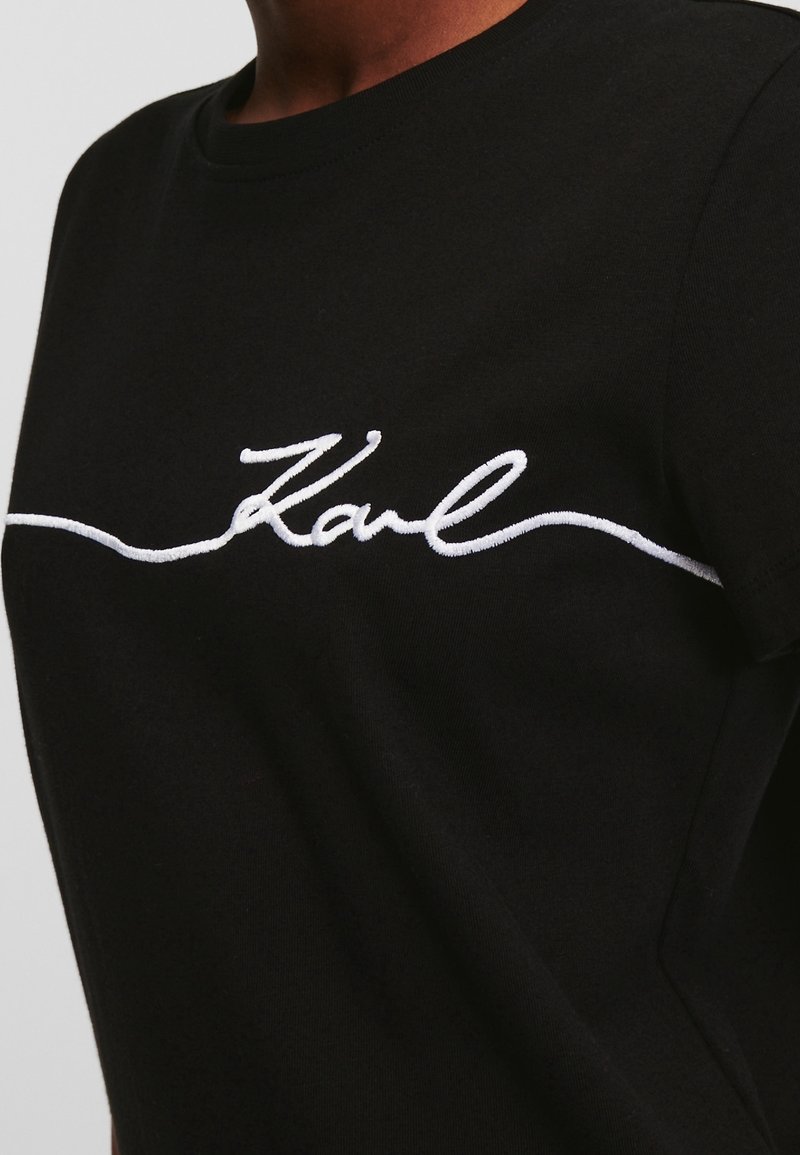 T-shirt Femme KARL LAGERFELD Rouge S • Déclics éthiques