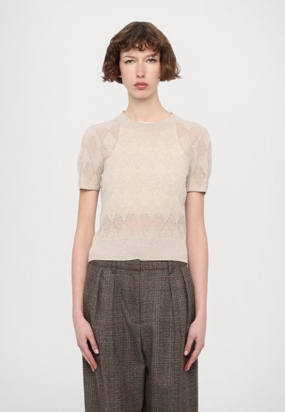 AERON SONIA SHORT SLEEVED - Tricou basic - hay
