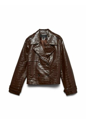 Vero Moda, JACKET VMCARLY JACKET - Veste mi-saison - cocoa brown