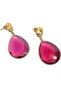 Gemshine Ohrringe - rot fuchsia