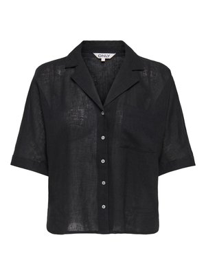 ONLY, ONLBRUXELLES Linen - Nööpidega pluus - black