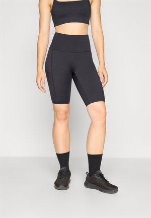 SIGNATURE RUNNING POCKET BIKE SHORTS - Tamprės - black