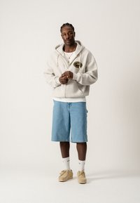 BLKVIS ZIP UNISEX - Camisola com fecho - light grey heather