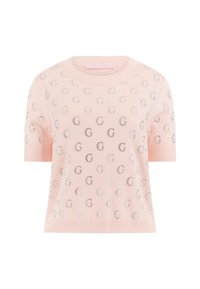 STRASS-LOGO - Tričko s potlačou - rose