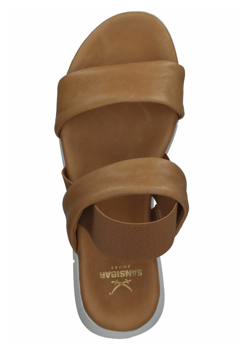 Damen Sneaker | Sansibar Shoes Riemensandalette hellbraun/hellbraun - CF81732 Damen Sneaker | Sansibar Shoes Riemensandalette hellbraun/hellbraun - CF81732