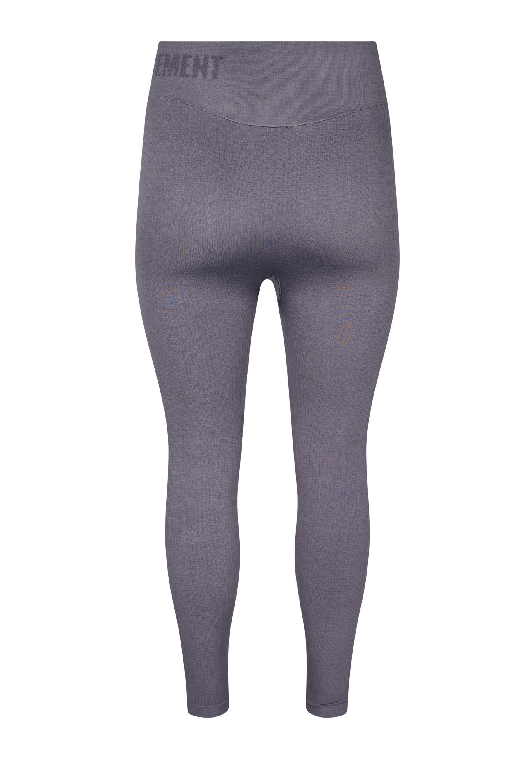 Active by Zizzi MIT STRUKTUR - Leggings - rabbit/morado - Zalando.es