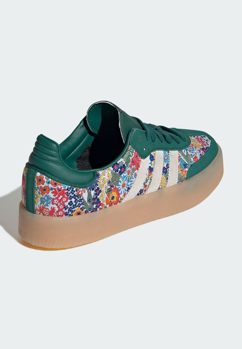 adidas gazelle silver green womens Adidas Gazelle Blue Flower (W)