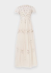 EXCLUSIVE PETUNIA CAP SLEEVE GOWN - Gallakjole - cream