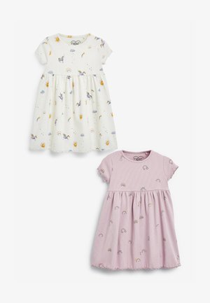 2 PACK - Jersey dress - multi-coloured