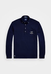 WIMBLEDON CLASSIC FIT MESH POLO SHIRT UNISEX - Top dugih rukava - refined navy