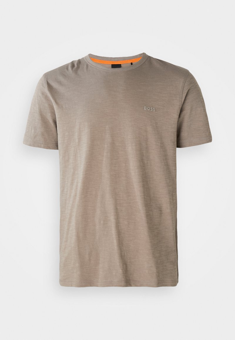 Boss T-shirt basic groen Boss T-shirt basic groen