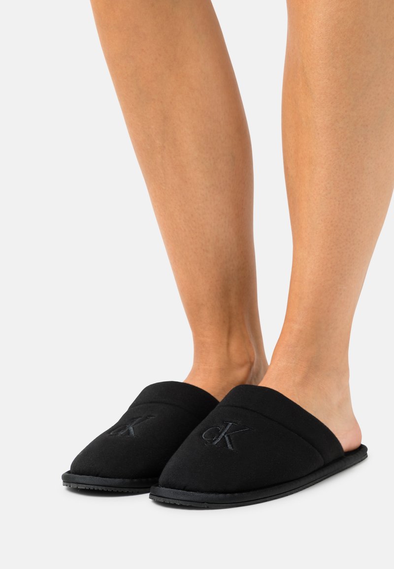 Calvin Klein Jeans HOME SLIPPER - Chaussons - black