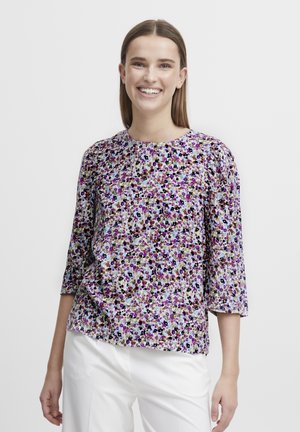 BYJOSA ONECK - Blusa - red violet mix