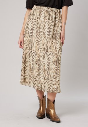 DEELUXE, PRISCIA - Jupe trapèze - creme