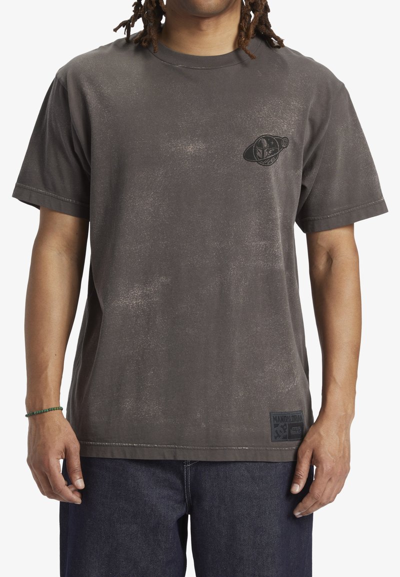 T-shirt DC Shoes Star Logo Noir - 100% Coton, Coupe Classique Homme