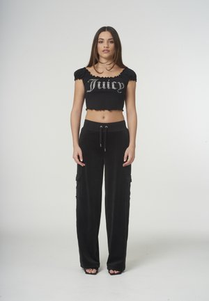Juicy Couture T-Shirt print - black