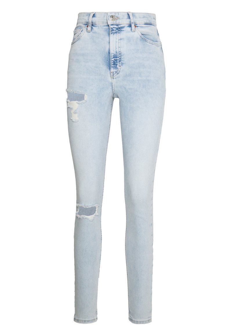 Topshop Jeans Skinny Fit gebleekt denim/bleached denim Topshop Jeans Skinny Fit gebleekt denim/bleached denim