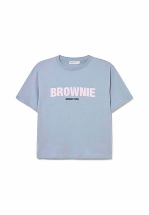 Brownie, CAMISETA ALAS TACHAS - Camiseta estampada - azul claro