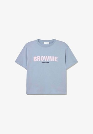 Brownie, CAMISETA ALAS TACHAS - T-shirt print - azul claro