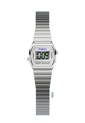 Mini T80 - Silver Tone - Digitální hodinky - stainless steel