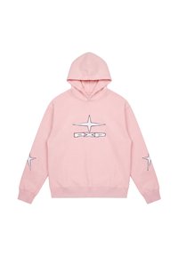 Project X Paris SWEAT À CAPUCHE EMPIÈCEMENTS TAG - Sweat à capuche - rose