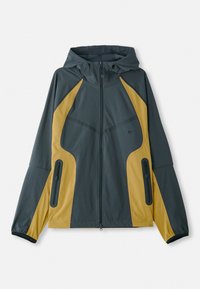 TECH JACKET - Vetrovka - anthracite/ochre/(black)