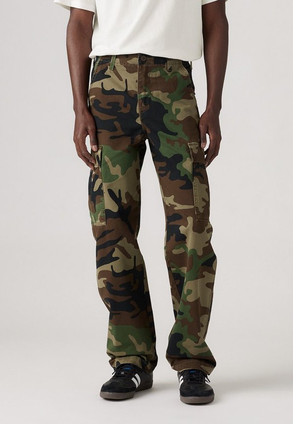 Cargo trousers - phalarope camo demitasse s twll