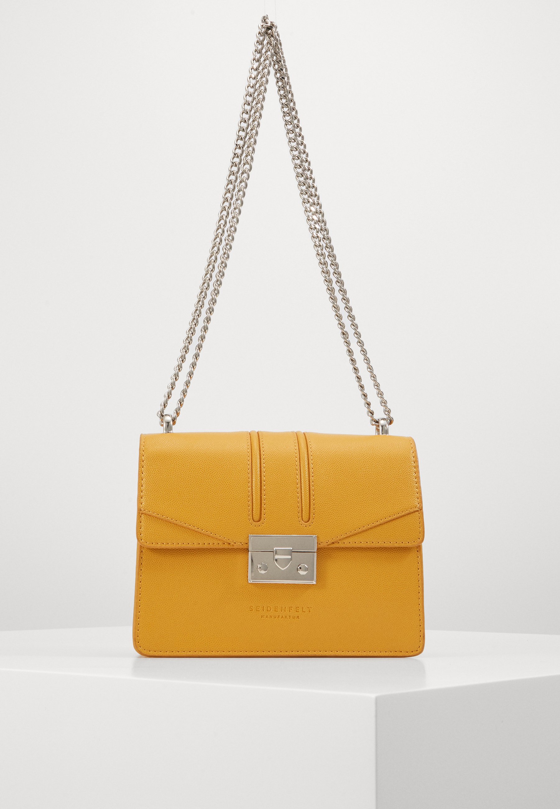 Seidenfelt ROROS Skulderveske mustard Zalando.no Seidenfelt ROROS MINI Skulderveske beige Zalando.no