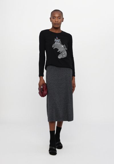 WEEKEND MaxMara OPACO - Pitkähihainen paita - nero