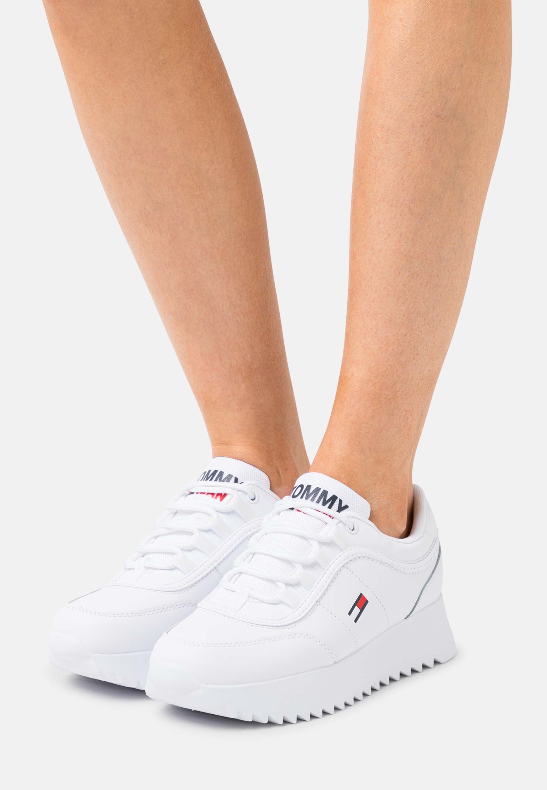 tommy high cleated sneaker