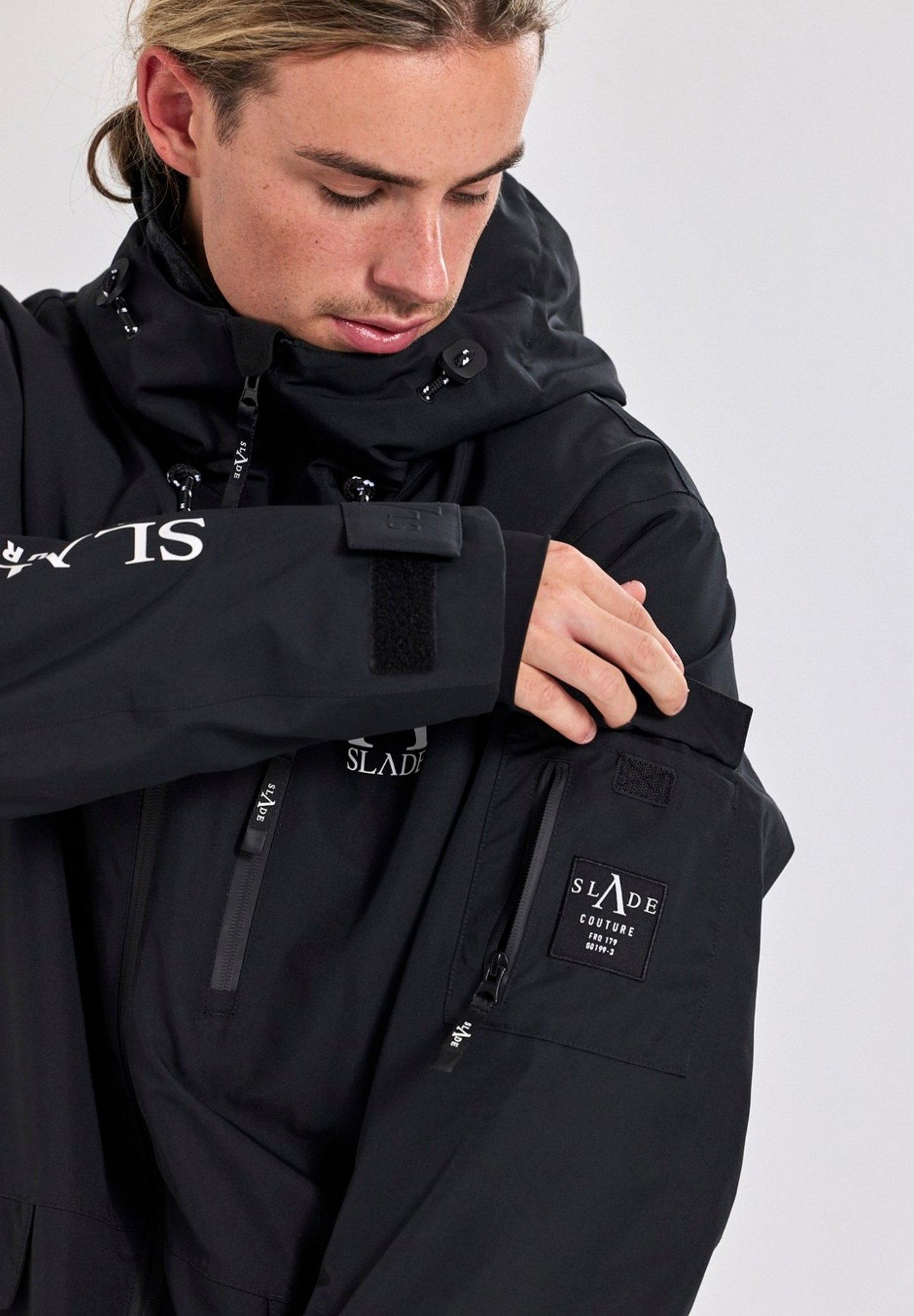 Slade ASPEN INSULATED SHELL JACKET - Giacca da snowboard - black