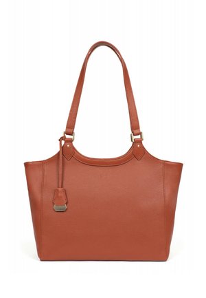 Borsa In Pelle Hexagona, Design Parigi, Vacchetta Granulata, Manico Lungo, Unisex Adulto